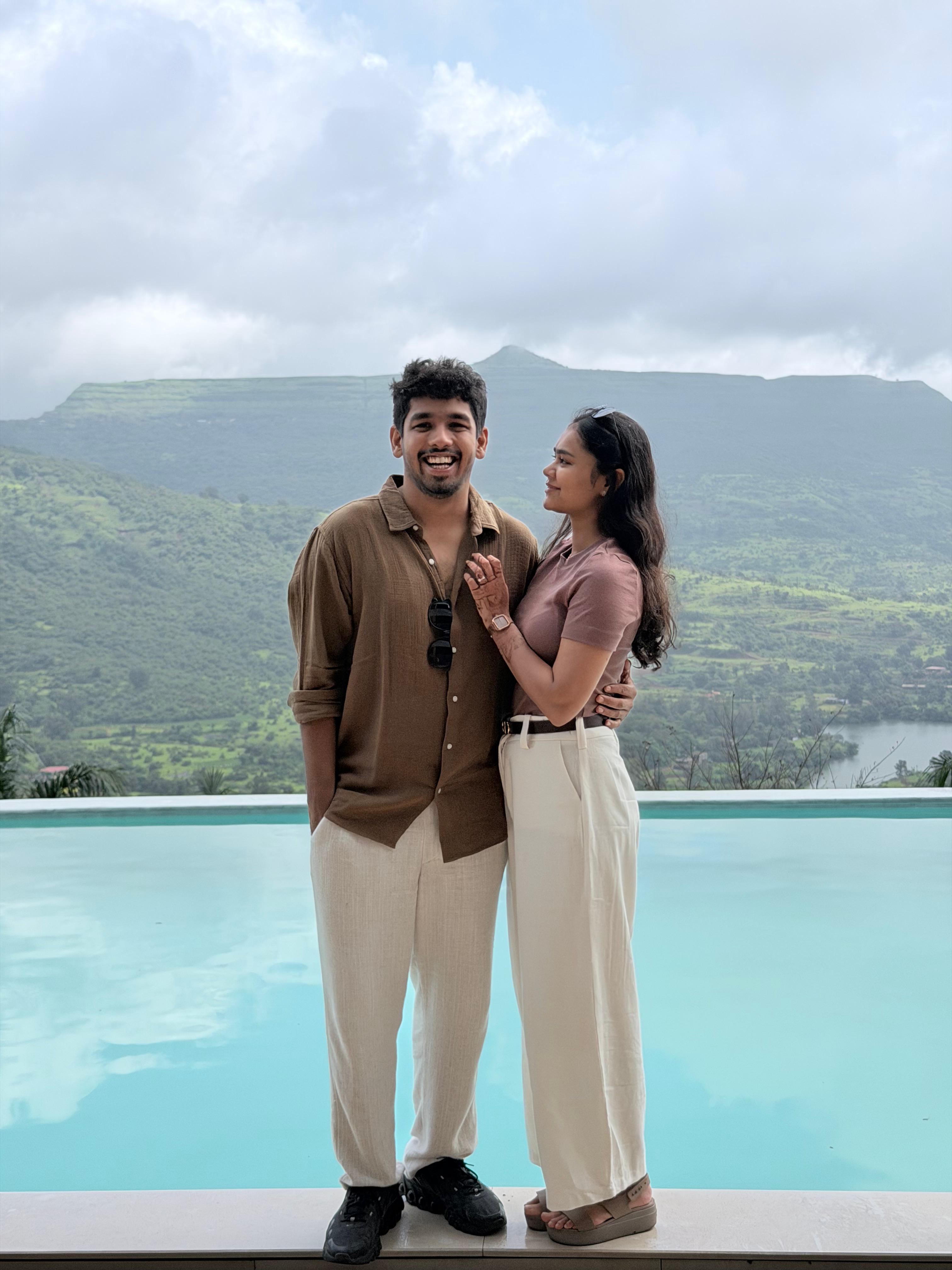 Pranav Meher smiling outdoors